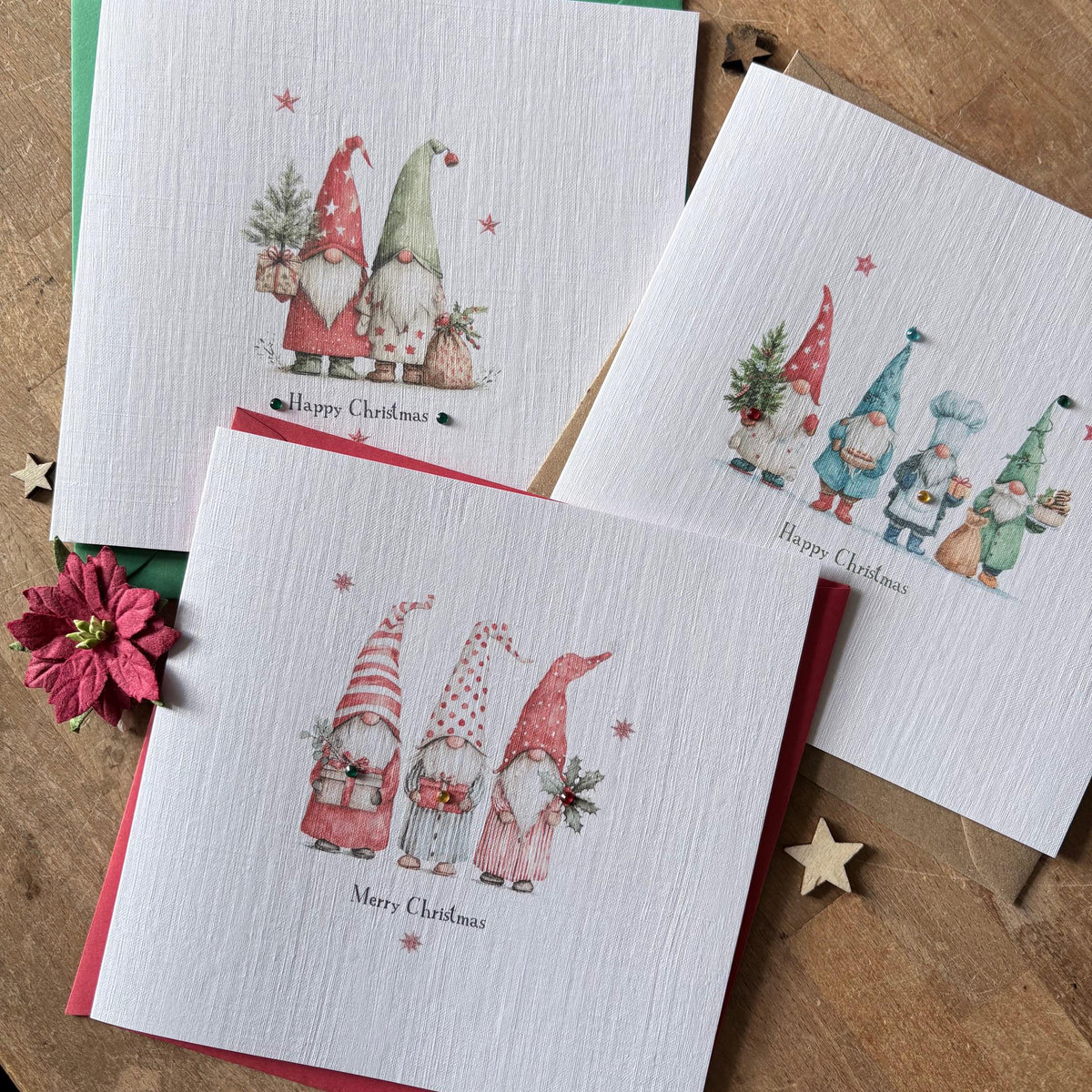 Christmas Gonk & Gnome Cards - Three Designs - photo 1
