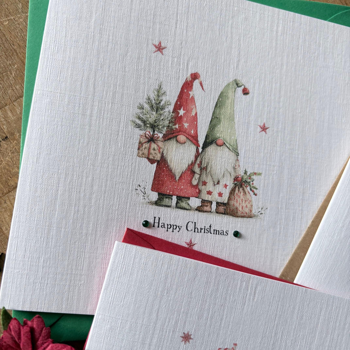 Christmas Gonk & Gnome Cards - Three Designs - photo 2