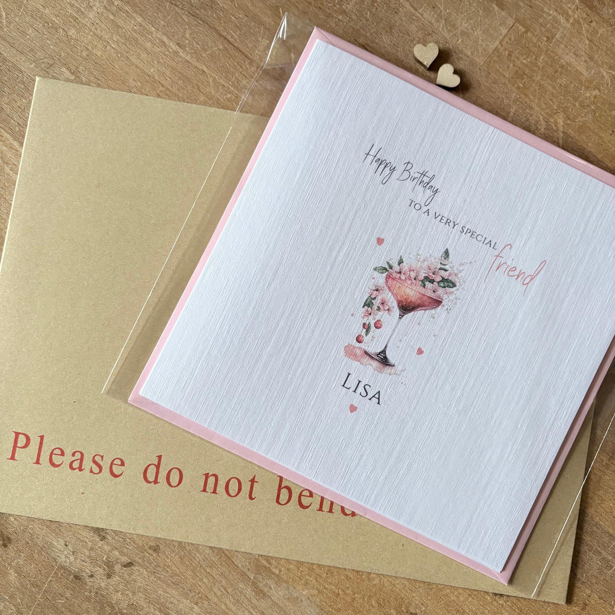 Personalised New Baby Boy Card - Bear & Balloons - photo 6