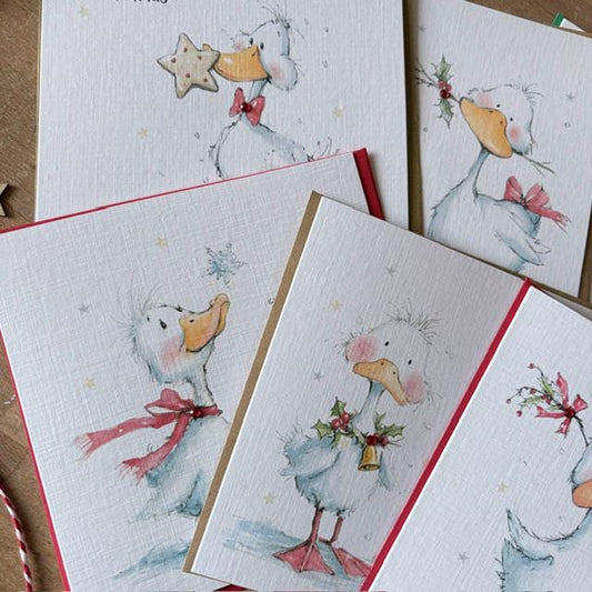 Funny Goose Christmas Cards - Six Designs - photo 2