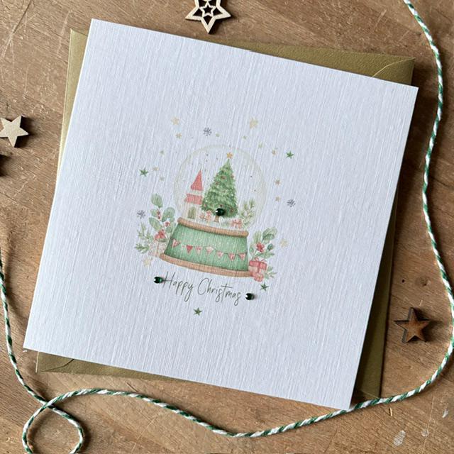 Christmas Snow Globe Cards - Three Designs - photo 4