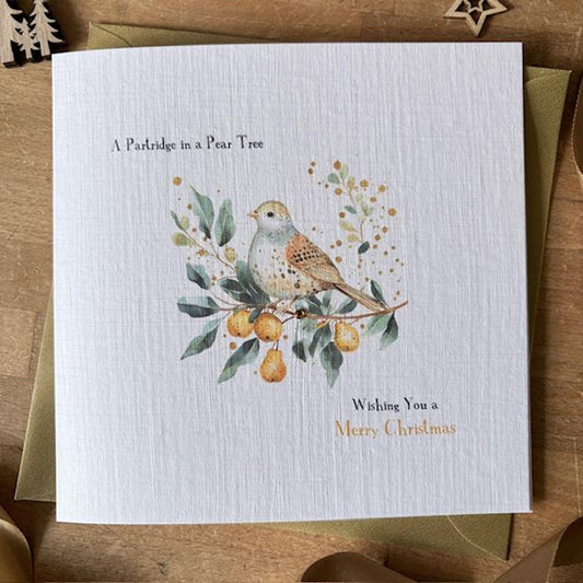 Twelve Days of Christmas card design