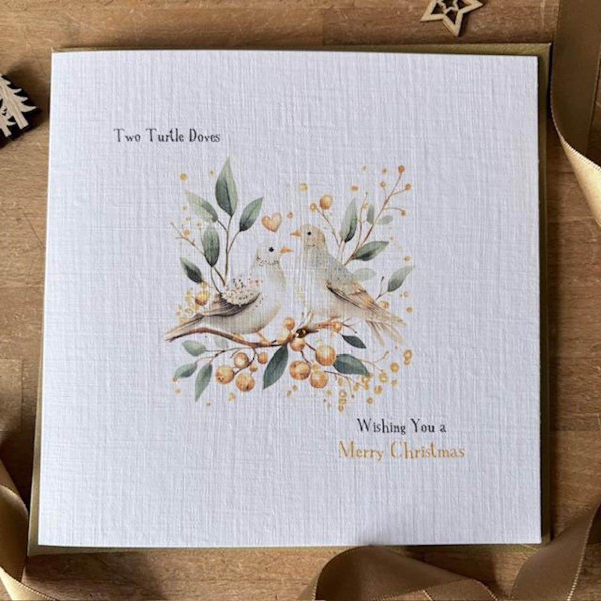 Twelve Days of Christmas card design